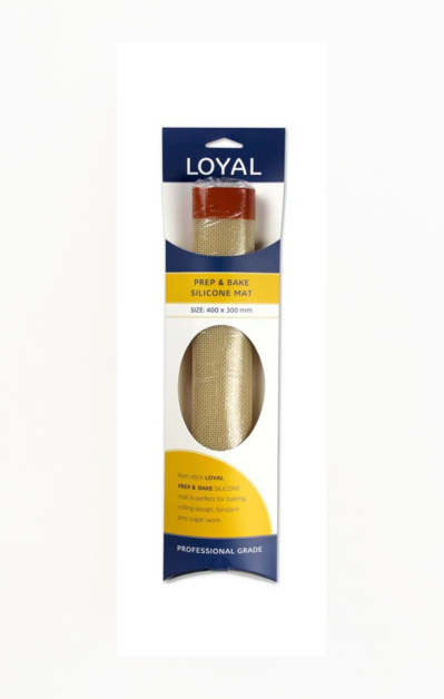 Front of Loyal Silicone Mat Packaging