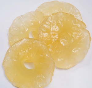Glace pineapple rings
