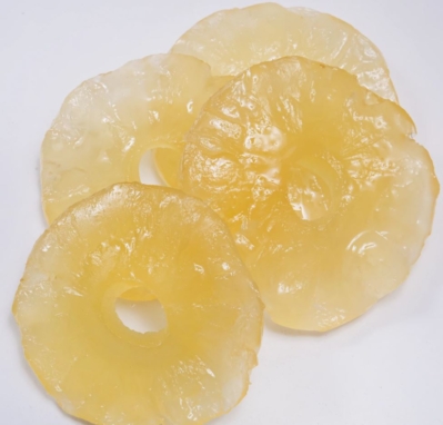 Glace pineapple rings