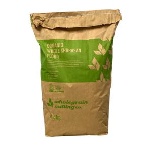 Wholegrain Khorasan-Flour Organic 12.5kg Wholegrain Milling Co