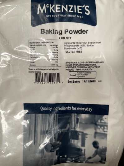 Baking Powder Gluten Free