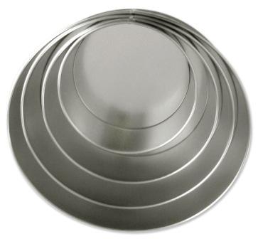 Buy Aluminium Cake Tin Mold  Heavy Duty  Round Shape  Size 3  8 Inch  online in India at best price