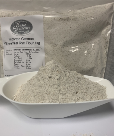 Basic Ingredients Imported German Wholemeal Rye Flour