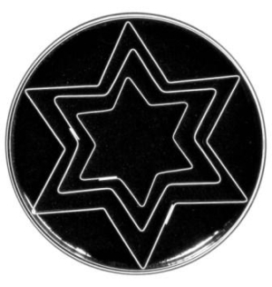 LOYAL 6 Point Star Cookie Cutters
